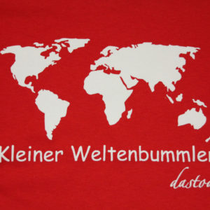 Weltenbummler T-Shirt rot